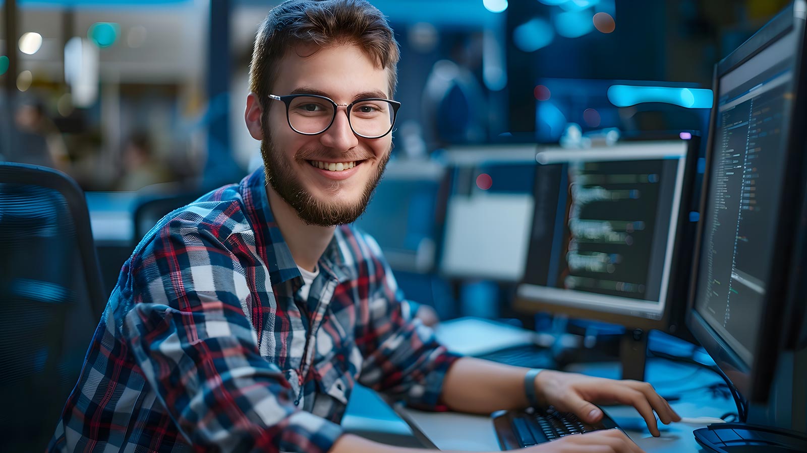 IT professional managing an internal ticketing system